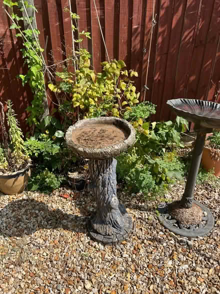 Photo of free Small Qualcast Lawnmower/ bird table / hanging bird feeder (Queens Park BH8) #2