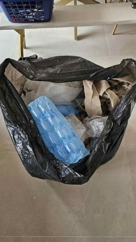 Photo of free Large bag of packing material (Tirril) #1