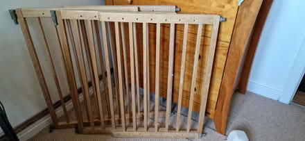 Photo of free Wooden makeshift dog gate (GL12) #1