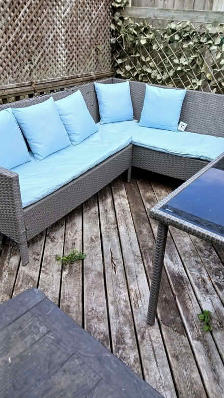Photo of free Garden rattan furniture (Upton CH49) #3