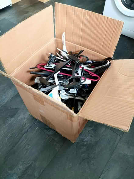 Photo of free Large box of coat hangers (Ratby LE6) #1
