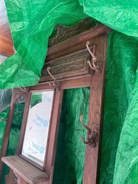 Photo of free Edwardian hall stand (Rhayader LD6) #2