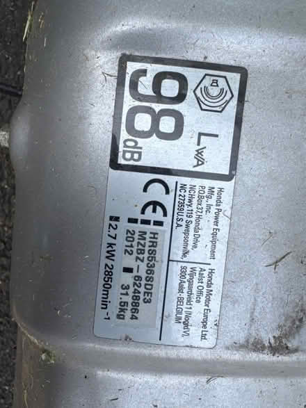 Photo of free Honda mulching mower for parts only (Bridge of Allan FK9) #4
