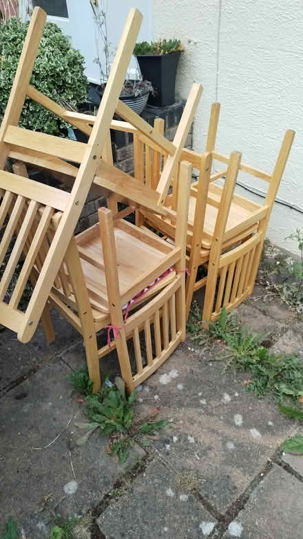 Photo of free Wooden chairs (Harlow CM19) #1