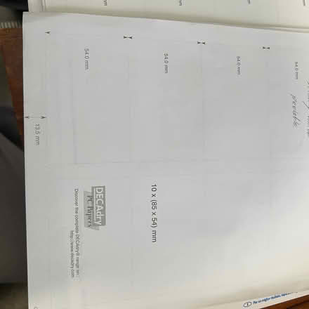 Photo of free Business card A4 printing card (Prenton CH42) #1