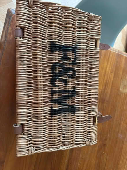 Photo of free Fortnum and Mason wicker basket (Wimbledon Park SW19) #2