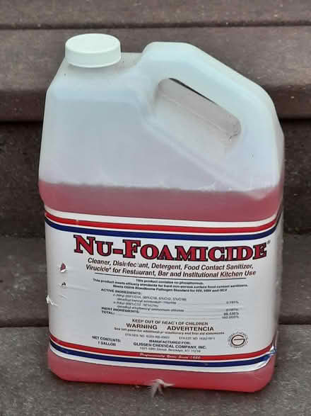 Photo of free Concentrated foam disinfectant (south San Carlos) #1