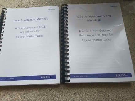Photo of free A level Maths practice questions (Harpenden AL5) #1