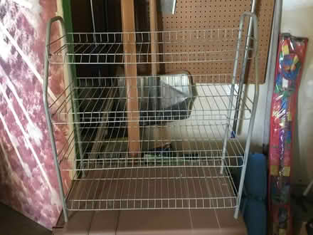 Photo of free Metal Shoe Rack (Taskers Chance,Upper West Side) #1