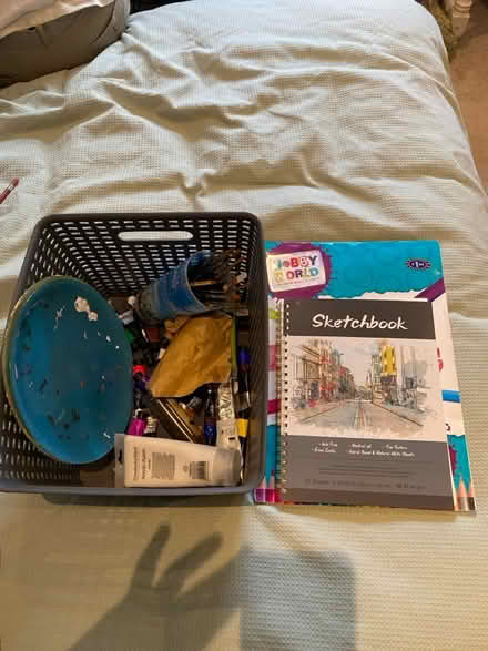 Photo of free Paints/paintbrushes/sketchbooks (Sefton Park, L8) #1