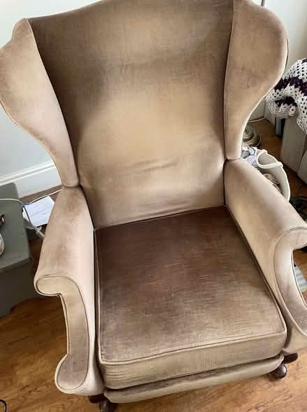 Photo of free Parker knoll 1950s recliner armchair (Latchford WA4) #1