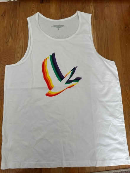 Photo of free Men’s White tank Size L (Clinton Hill, Brooklyn) #1