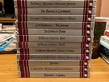 Photo of free Giants of Political Thought tapes (Northgate) #1