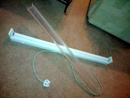 Photo of free fluorescent ceiling light (Frogmore GU17) #1
