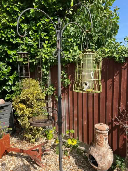 Photo of free Small Qualcast Lawnmower/ bird table / hanging bird feeder (Queens Park BH8) #3