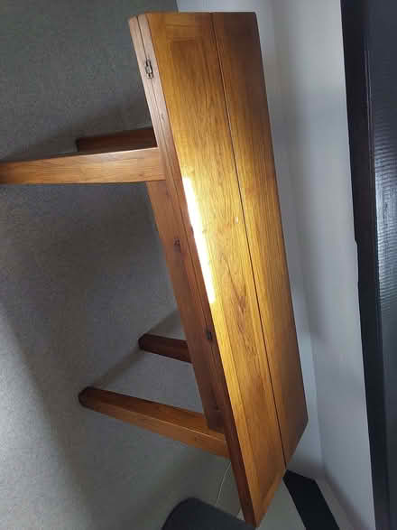 Photo of free Fold out wooden dining table (Hoole CH2) #3