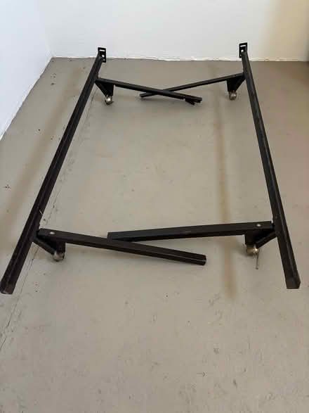 Photo of free Metal double bed frame (Talent Oregon) #1
