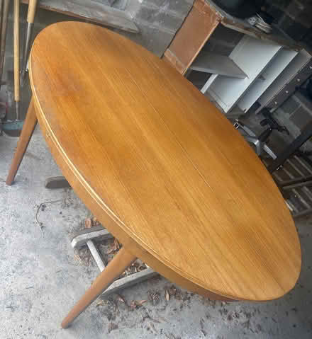 Photo of free Wooden dining table, extendable (Aberdeen AB15) #2