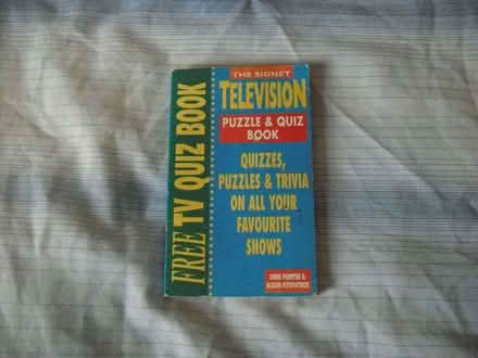 Photo of free TV Puzzle & Quiz Book (Grange Court E10) #1