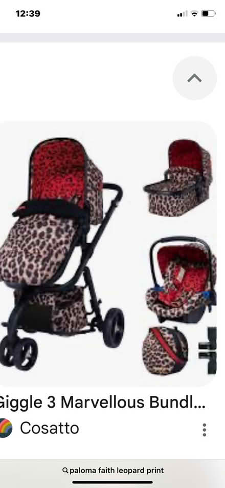 Photo of Leopard pushchair (Fairfield Road TS19) #1