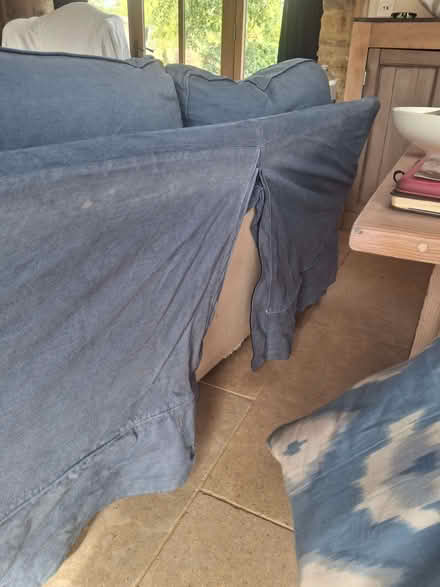 Photo of free Dark Blue 3-seater sofa (Lullington BA11) #2