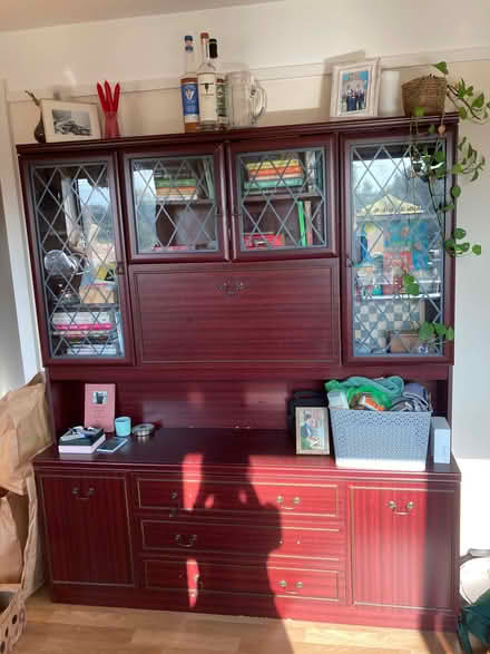 Photo of free GORGEOUS red wood unit (Oxford OX1) #1
