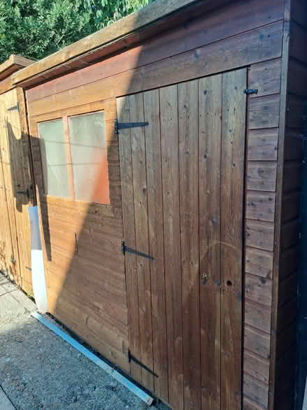 Photo of free Wooden Pent shed (Emsworth PO10) #2