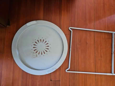 Photo of free metal tray table (Roxbury) #2
