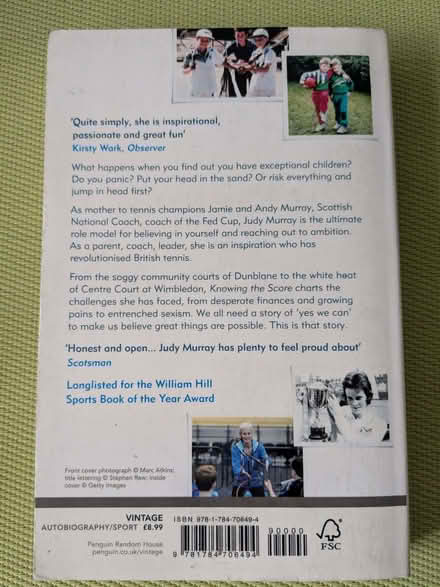 Photo of free Knowing the Score by Judy Murray (Beulah Hill SE19) #2
