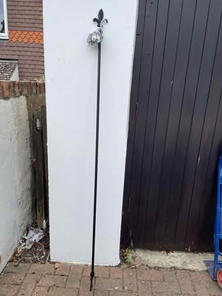Photo of free Metal black curtain pole 180cm (Sidley TN39) #3
