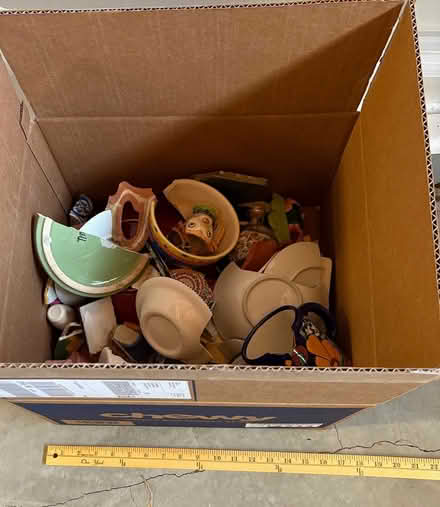 Photo of free Ceramic pieces (Downtown Sunnyvale) #1