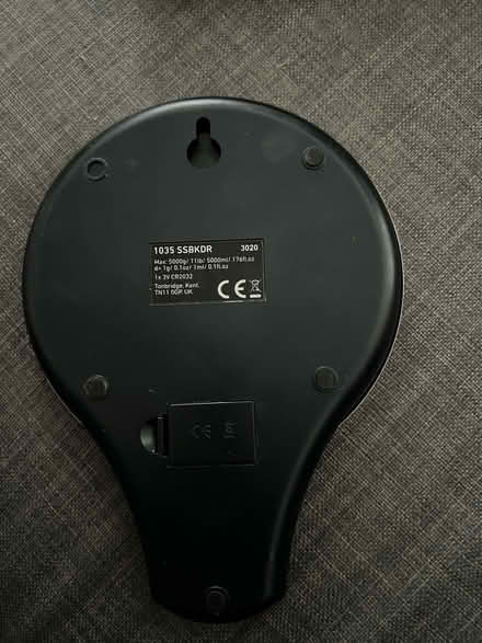 Photo of free Salter kitchen scales (Bermondsey SE16) #2
