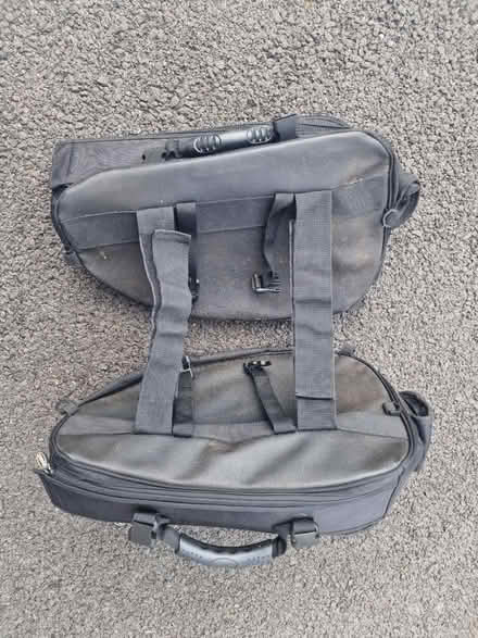 Photo of free Motorbike panniers black (Bowerham) #1