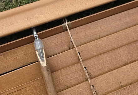 Photo of free Wooden Venitian Blind 151 x 118cm (Euxton PR7) #4