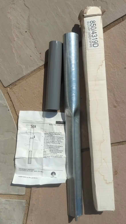 Photo of free Rotary clothesline ground spikes (M20 West Didsbury) #2