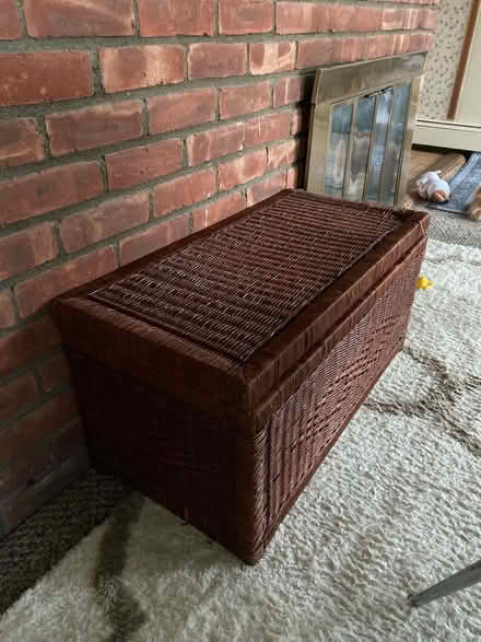 Photo of free Large wicker basket (Westbury NY) #1