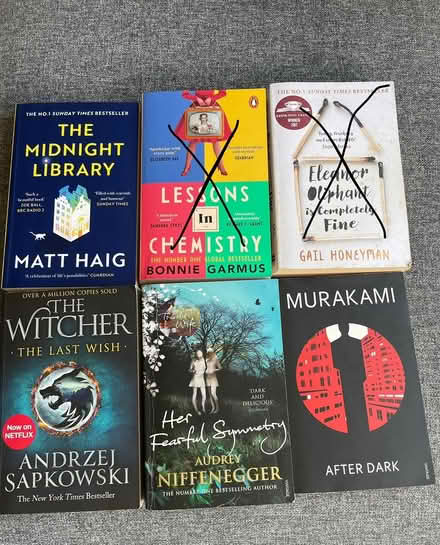 Photo of free Six books good condition (Corsham SN13) #1