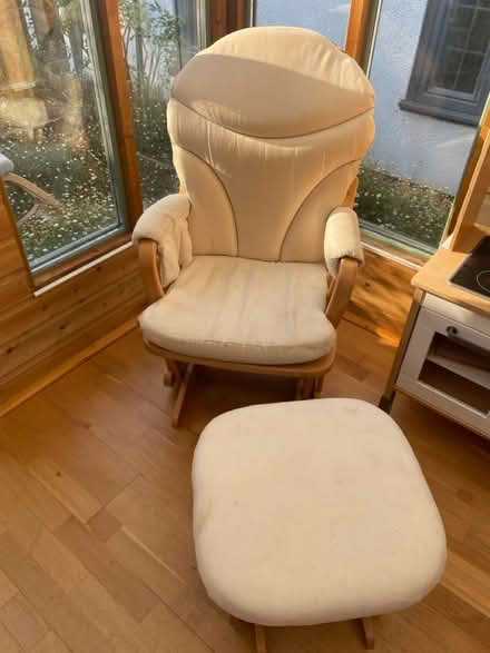 Photo of free Dutalier rocking chair & stool (BS16) #1