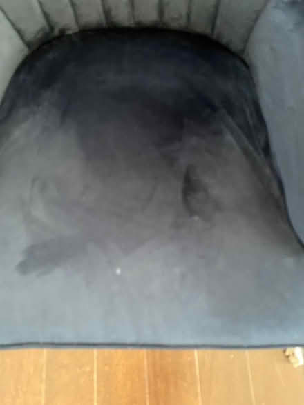 Photo of free Velvet blue chair (NE DC) #3