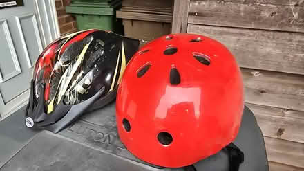 Photo of free 2 bike helmets (Luton, Wigmore, LU2) #1