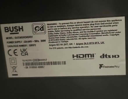 Photo of free 65 inch Bush Smart TV Screen Broken (WV11) #2