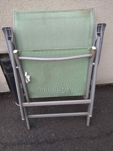Photo of free 4 fold up garden chairs (DE23 sinfin) #3