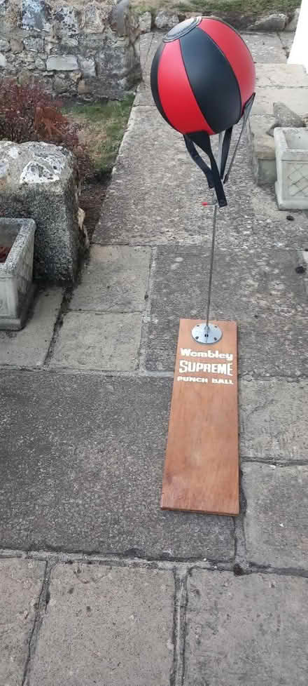 Photo of free Webley punch ball for child (Uffculme, nr Cullompton) #1