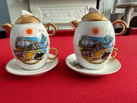 Photo of free Two teapots and cups and saucers (TN39) #1