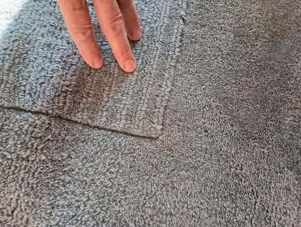Photo of free Two teal blue wool rugs (Urmston M41) #4