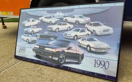 Photo of free 35th Anniversary Thunderbird decor (Macomb Twp.) #1