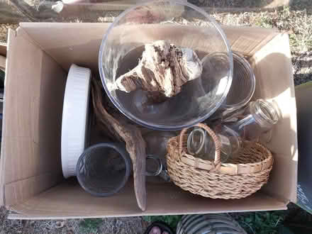 Photo of free kitchenware and glass stuff (4120 6th Ave ne) #1