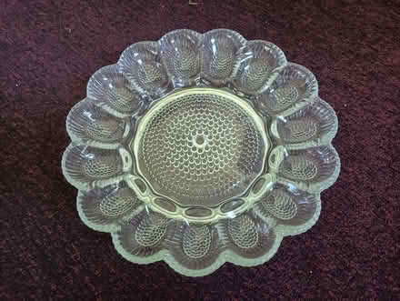 Photo of free Deviled Egg Dish (73 Main Blvd, Ewing Twp.) #1