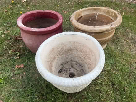 Photo of free Three Plant Pots (Wainscott) #1