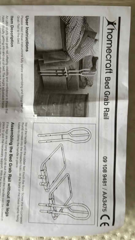 Photo of free Safety Bed rail (Pitsmoor S3) #3